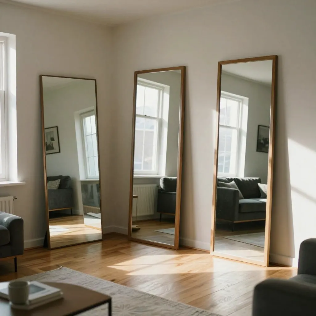 Higher mirror placement for spring equinox light