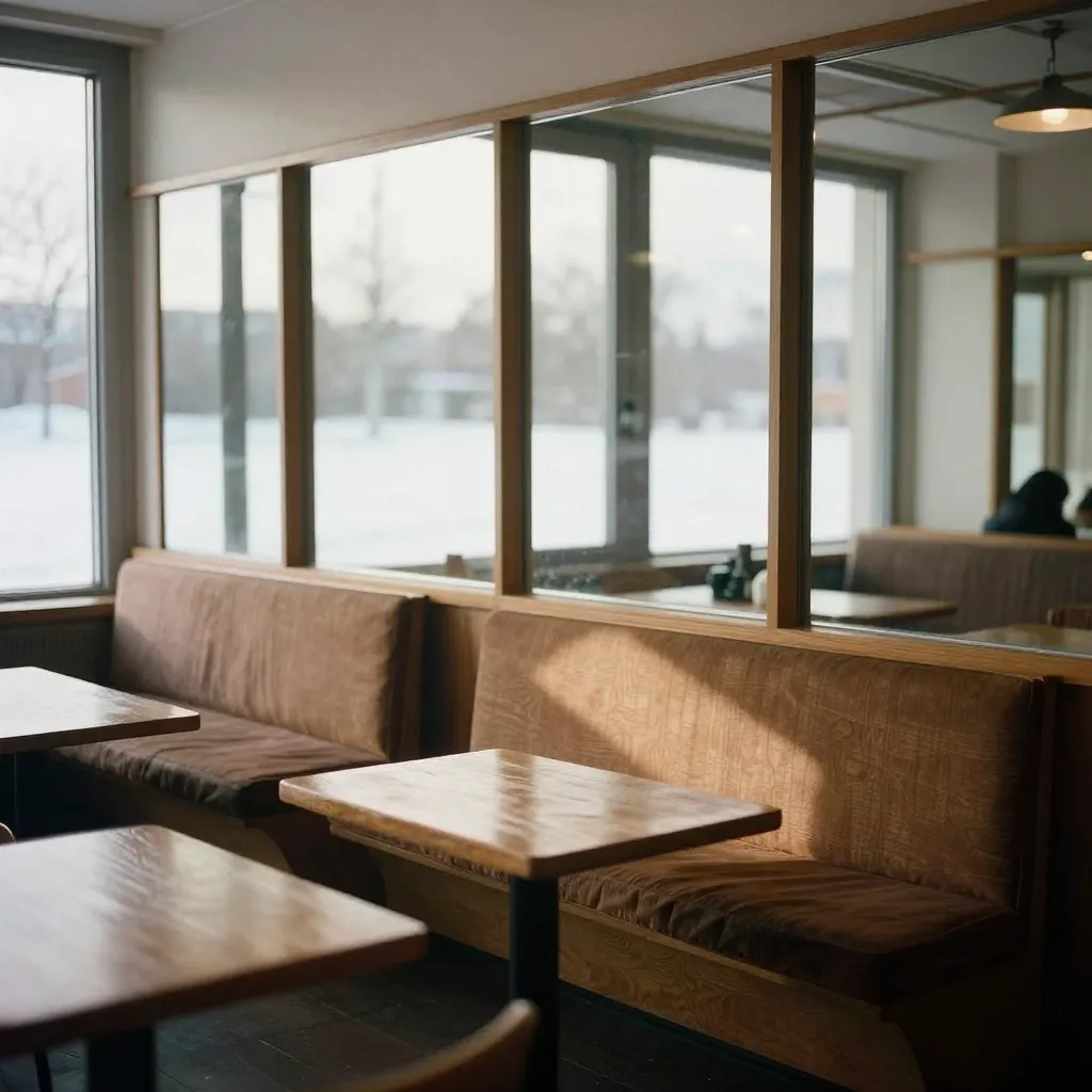 Portable mirror repositioning for seasonal light changes