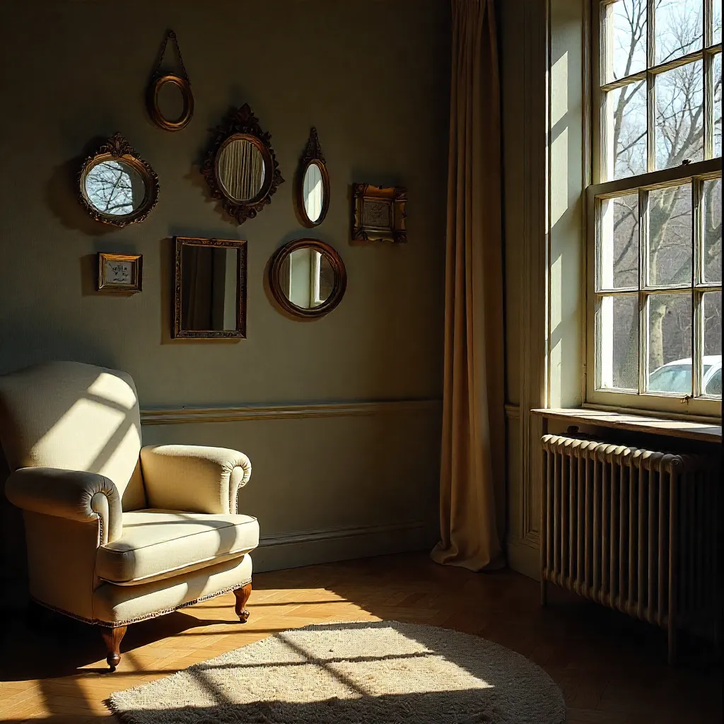 Multiple mirror angles demonstrating different light paths